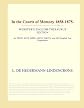In the Courts of Memory 1858 1875: From Contemporary Letters