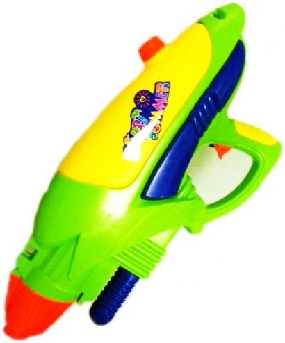 22" Plastic Air Pressure Haiye 11000 Water Gun with Hand Pump and Large Removable Tank - Colors May Vary