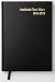 academic year diary 2012 - 2013 week to view 18 months - hard back case bound black cover WTV - for homework/student/school/college