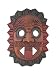 EXP Handmade 'Sun God' Tribal Mask Wall Hanging (Thailand)