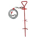 Petmate Super Dog Stake with 20-Feet of 4200-Pound Cable