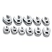 SK 4511 SuperKrome 11 Piece 3/8-Inch Drive 9-Millimeter to 19-Millimeter Flare Nut Crowfoot Wrench Set