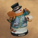 Thomas Kinkade White Christmas Snowman Issue #7