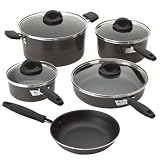 Wearever Balance Nonstick 9-Piece Cookware Set