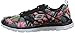 Skechers Sport Women's Floral Bloom Fashion Sneaker,Black/Multi,8 M US