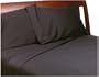 Wamsutta 300-Thread-Count Egyptian Sateen Full Flat Sheet, Raven