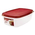 Rubbermaid HPFG4025RDCHILI Durable Rectangle 2.4-Gallon Food Storage Container