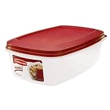 Rubbermaid HPFG4025RDCHILI Durable Rectangle 2.4-Gallon Food Storage Container