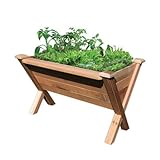 Gronomics MRGW 34-48 Modular Rustic Garden Bed Wedge, 34 by 48 by 32-Inch