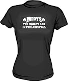 Paddys The Worst Bar In Philadelphia Women's tee Shirt in 6 Colors Small thru XXL