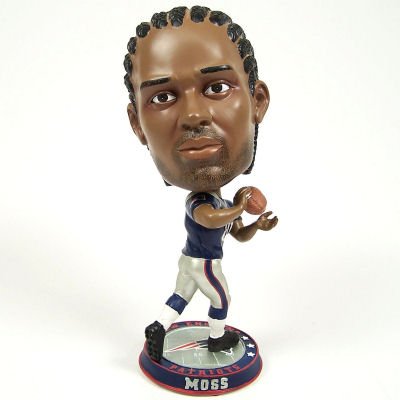 Buy NEW ENGLAND PATRIOTS RANDY MOSS BOBBLEHEAD BOBBLE by Forever Collectibles