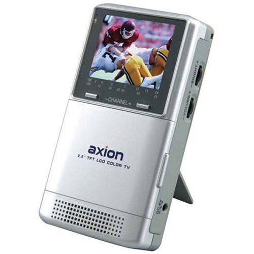 Electronics: Axion ACN5327 2.5 Inch TFT LCD Handheld Rechargeable TV