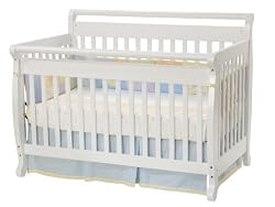 DaVinci Emily 4 in 1 Crib with Toddler Rail, White