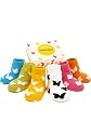 Trumpette Butterfly Six Pack Toddler Socks