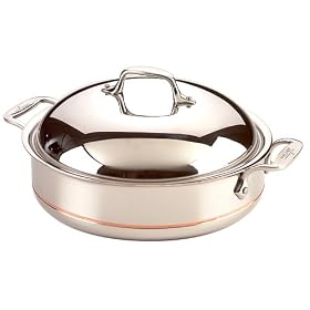 All-Clad Copper Core 4 Quart Sauteuse