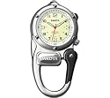 Dakota - Mini Clip Microlight, Cream Dial, Carabineer Clip