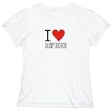 T-Shirt Woman White  Love Classic Saint George  Antigua & Barbuda City