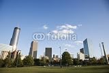 Wallmonkeys Peel and Stick Wall Decals - Skyline behind Centennial Olympic Park in Downtown Atlanta, Geor - 48