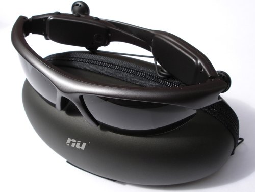 Childrens Toyshop  Electronics : NU MP3 256MB SUNGLASSES DARK SHADOW