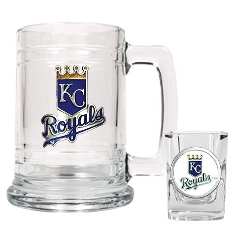 Kansas City Royals Boilermaker Set  (Primary Logo)