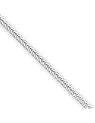 Sterling Silver 1.5mm Round Snake Chain 18 Inches