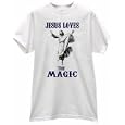 Jesus Christ Loves Hearts The Magic Basketball Pride Fan White T Shirt Jersey (infant)