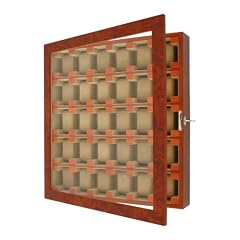 Uhrenvitrine f�r 30 Uhren - Wandvitrine