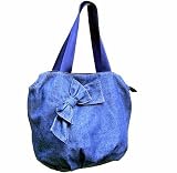 Handmade Blue Denim Handbag