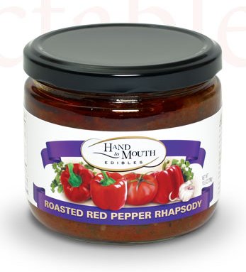 Roasted Red Pepper Rhapsody is the Ultimate Gourmet Spread. Featuring Fire Roasted Ripe... by Hand to Mouth Edibles