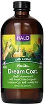Halo Vita Glo Dream Coat Natural Supplement for Dogs and Cats, 16oz
