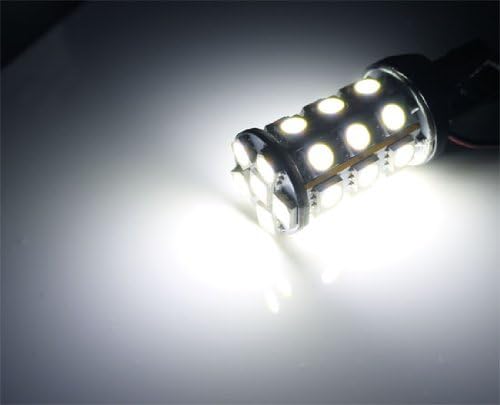 iJDMTOY 27-SMD-5050 Bi-Color White/Amber 3157 3357 3457 4157 Switchback LED Bulbs For Front Turn Signal Lights