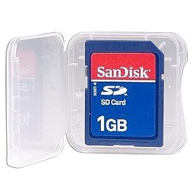 SanDisk 1GB Secure Digital (SD) Memory Card