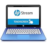 HP - Stream 13.3" Touch-Screen Laptop - Intel Celeron - 2GB Memory - 32GB Flash Storage - Horizon Blue/Light Turquoise Windows 8.1