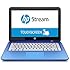 HP - Stream 13.3" Touch-Screen Laptop - Intel Celeron - 2GB Memory - 32GB Flash Storage - Horizon Blue/Light Turquoise Windows 8.1
