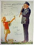 Babe Ruth Signed Norman Rockwell 1937 Program Psa/dna - Autographed MLB Magazines