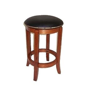 Boraam Cordova 24 ES Light Cherry Swivel Counter Stool by Boraam