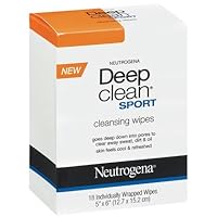 Neutrogena Deep Clean Sport Wipes - 1 Pack