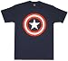 Search : Captain America 80's Captain Shield Logo T-Shirt