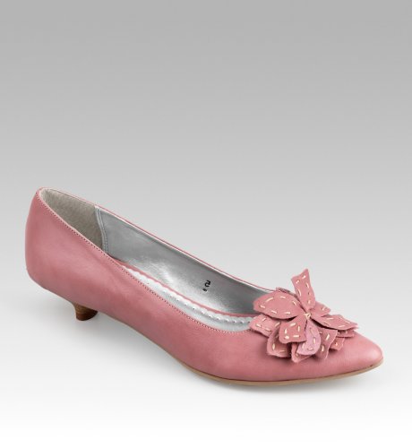 Per Una Layered Flower Court Shoes clothing