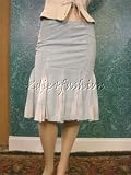 Armani - $1075 New ARMANI COLLEZIONI Silk Flare Suede Skirt 6 42