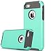 IPhone SE Case,by Ailun,for iPhone SE/5s/5,Soft TPU Bumper&Hard Shell Solid PC Back,Shock-Absorption&Anti-Scratch Hybrid Dual-Layer Slim Cover[Mint Green]