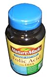Nature Made Folic Acid 600 mcg with DHA - 300 Softgels