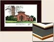 Hampton University Collegiate Laminated Collegiate 18x14 Lithograph
