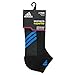 adidas Women's Climacool Superlite Low Cut Socks (3 Pack), Black/Graphite/Solar Blue/Night Flash Purple/Solar Red, Size 5-10