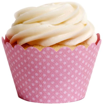 Dress My Cupcake Standard Cherry Blossom Pink Cupcake Wrappers, Set of 100