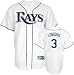 Tampa Bay Rays Youth Evan Longoria Youth Replica Home Jersey by Majestic AthleticLarge