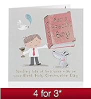 Special Boy Communion Card