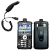 Holster Case w/ Ratcheting Belt Clip & Car Charger for Samsung Code SCH-i220