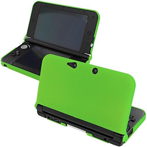 New 3DS XL 3DSll Case, LJLTECH Plastic Aluminium Full Body Protective Snap-on Hard Shell Skin Case Cover for New Nintendo 3DS LL XL Green [video game] ¡­ B01HG712SS