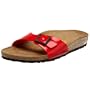 Birkenstock Women's Madrid Sandal,Birko-Flor Tango Red Lack,40 N EU